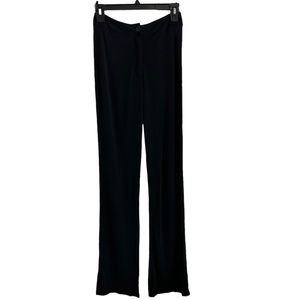 Mo‎ & Su Black Drapey Pants Womens Small NEW Vintage Y2k